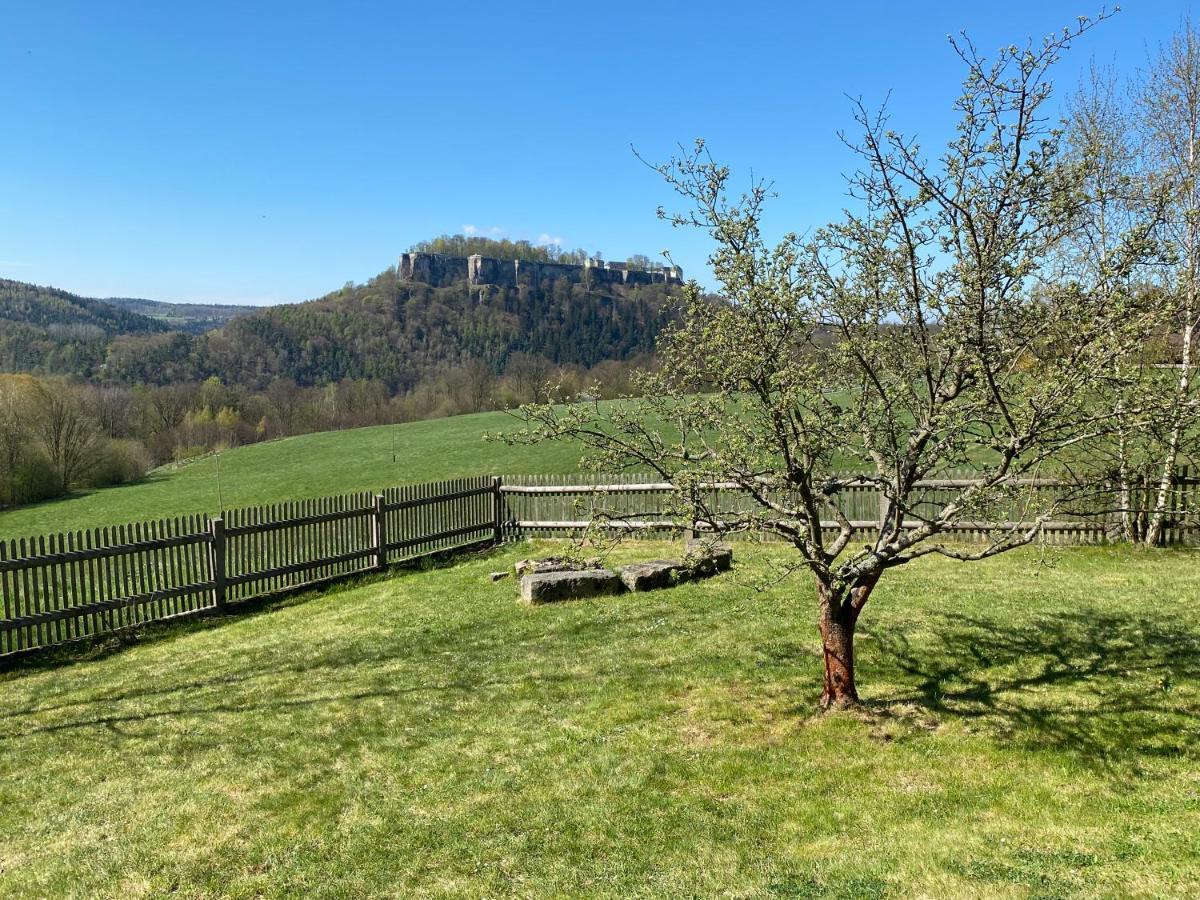 Waldhaus Am Lilienstein Apartment Konigstein an der Elbe Bagian luar foto